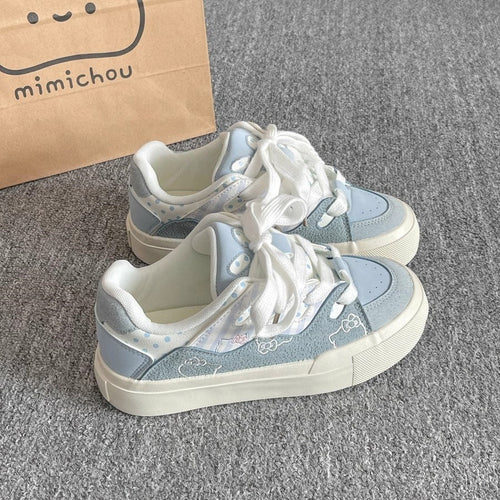 Damen Sneaker mit verspieltem Tierdesign und atmungsaktivem Obermaterial EB