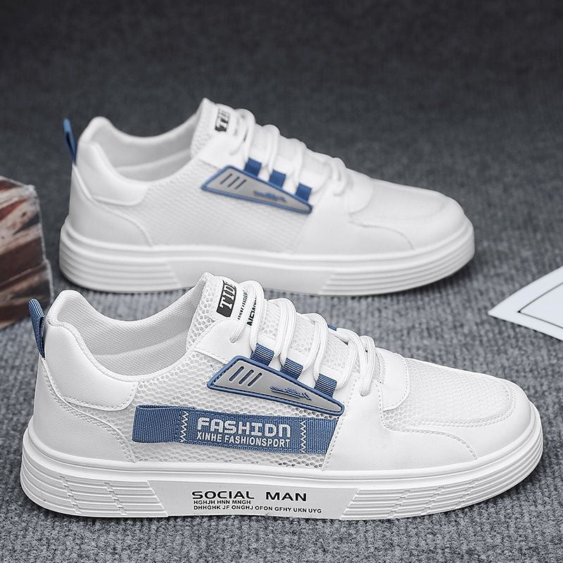 Herren Atmungsaktive Sneakers mit dämpfender Gummisohle und modernem Design EB