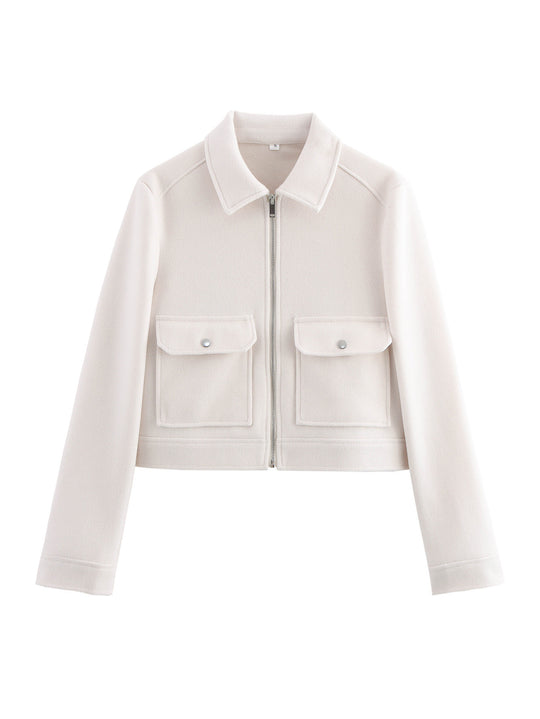 Damen cropped Utility-Jacke EB