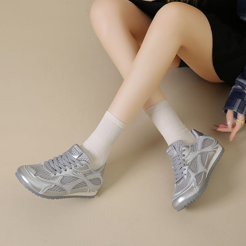 Damen Atmungsaktive Freizeitsneaker mit rutschfester Laufsohle und flexiblem Obermaterial EB