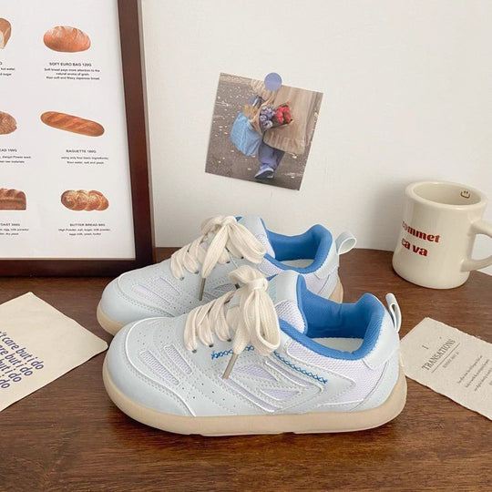 Damen Sportliche Sneakers mit atmungsaktiver Netzstruktur und dämpfender Sohle EB