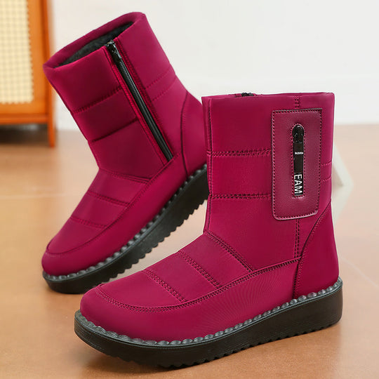 Damen Thermo-Winterstiefel mit rutschfester Sohle und isolierendem Innenfutter EB