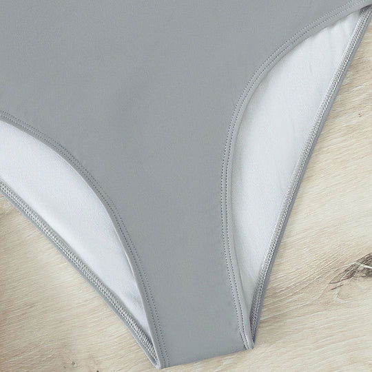 Damen Einseitiger Badeanzug mit raffinierten Cut-Outs EB