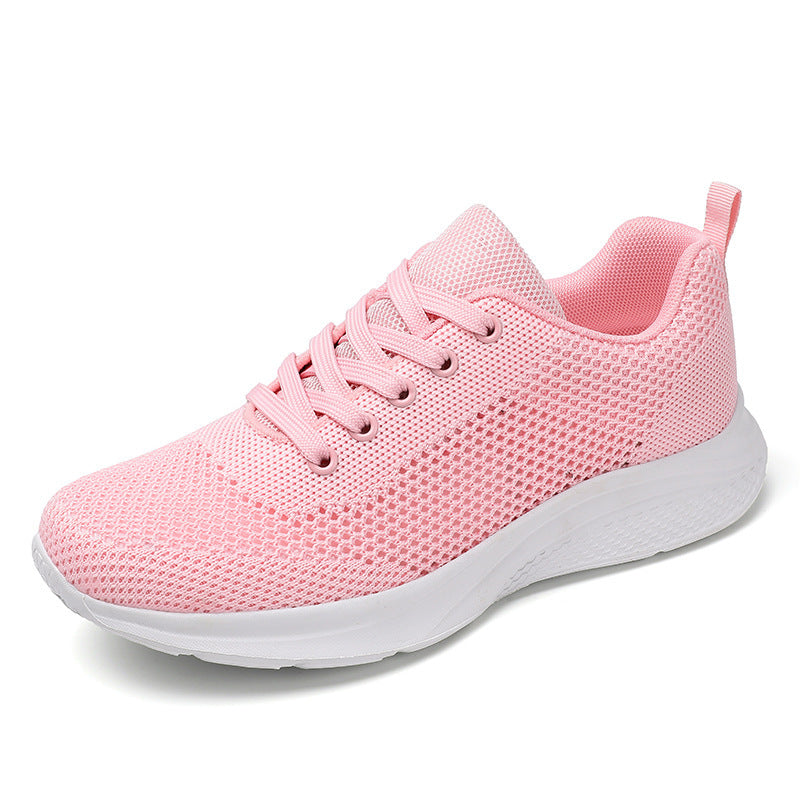 Damen Atmungsaktive Freizeitsneaker mit flexiblem Mesh-Obermaterial EB
