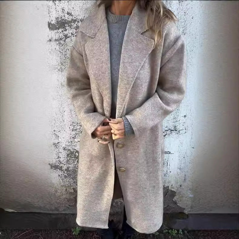 Femme Cozy Oversized Wollmischung Mantel EB