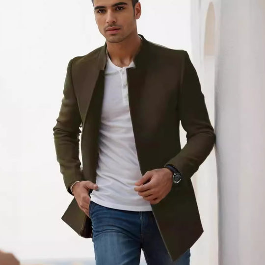 Herren modernes Sakko mit asymmetrischem Schnitt EB
