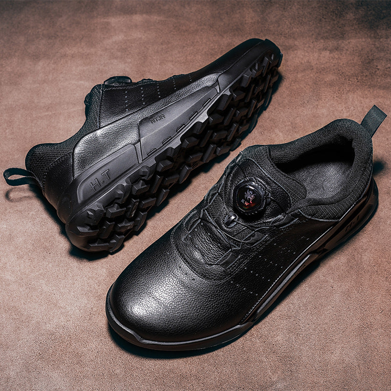 Herren Sportliche Sneaker mit wasserdichtem Obermaterial und schnellschnürsystem EB
