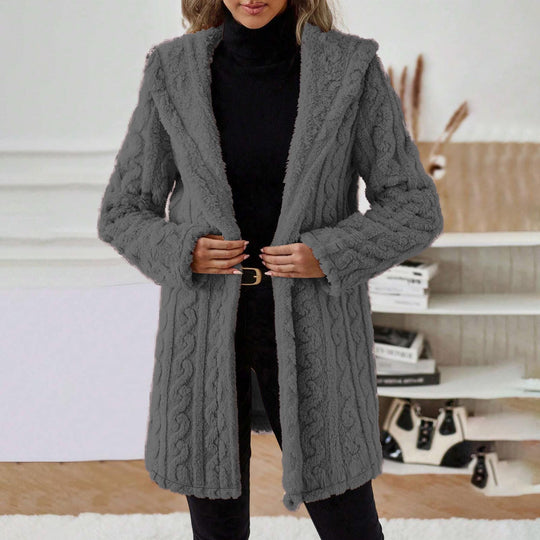 Damen Karierte Überhemdjacke mit Brusttaschen EB