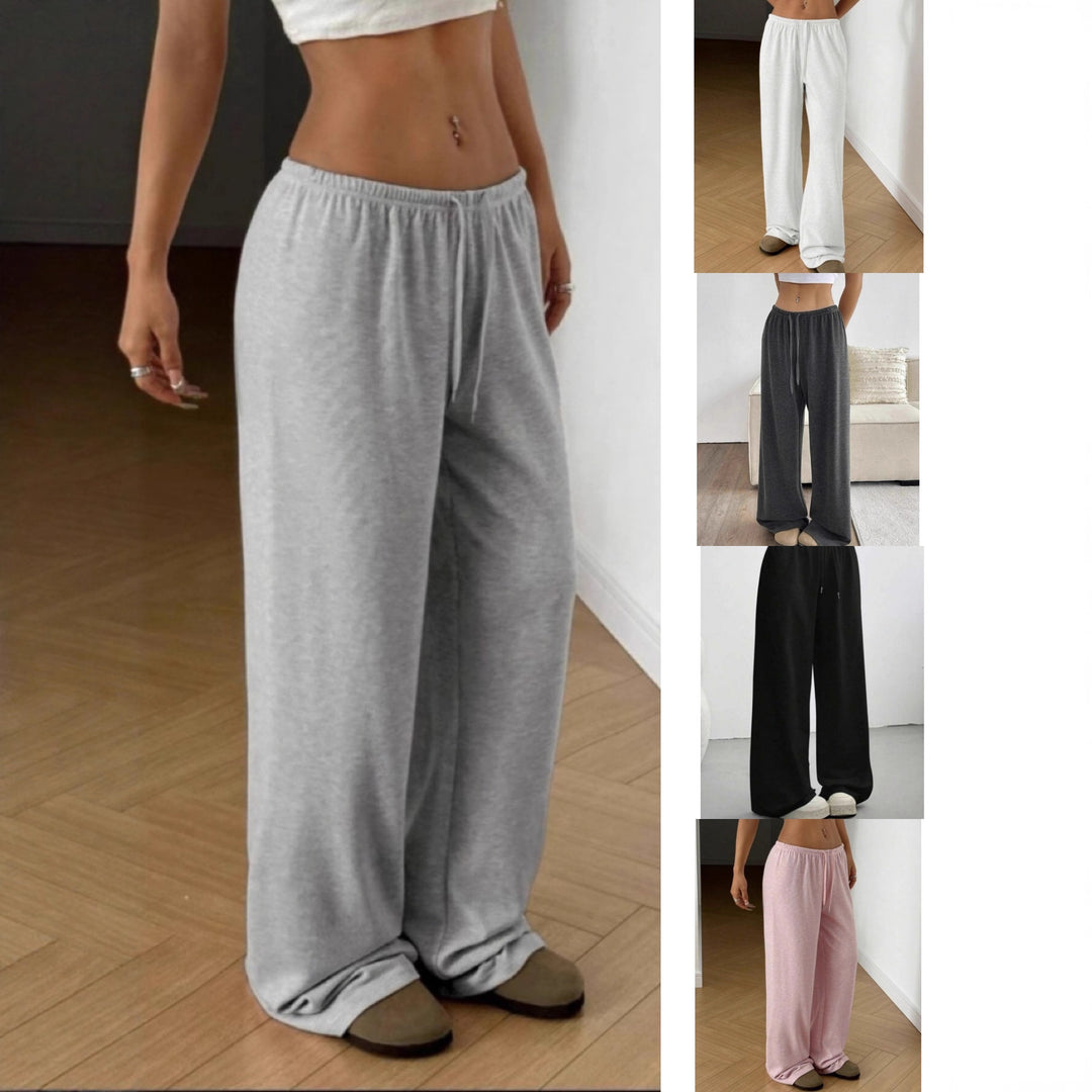 Damen Weite Sweatpants mit elastischem Bund EB