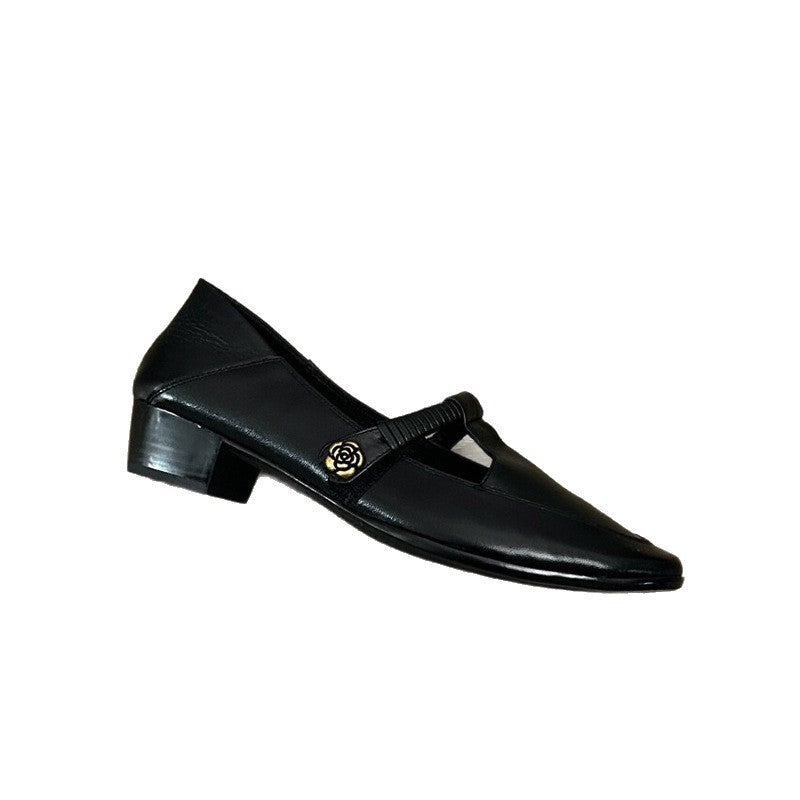 Damen Ballerinas mit modischem Riemendesign EB