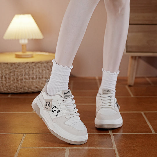 Damen Sneaker mit modischem Tiermotiv und komfortabler Dämpfung EB