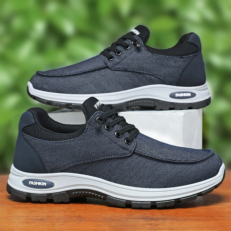 Herren nan robuster Freizeit-Outdoor-Sneaker mit verstärkter Zehenkappe, profilierter Gummilaufsohle und stoßdämpfender EVA-Zwischensohle EB