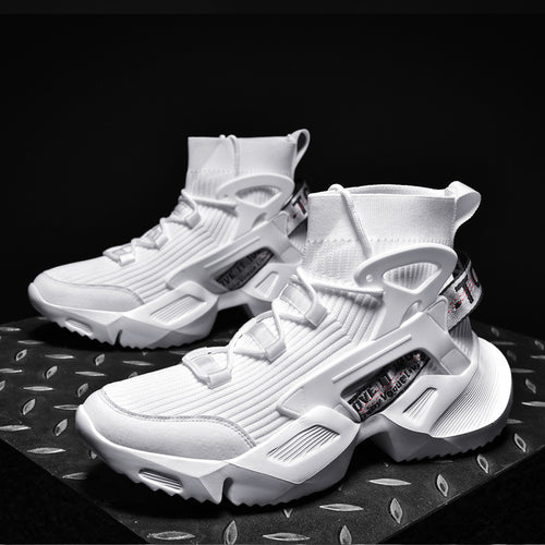 Damen High-Top Sneakers mit innovativem Futuristischem Design EB