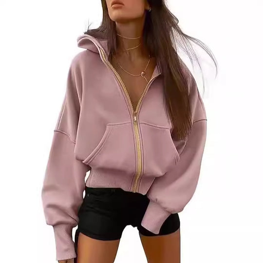 Damen oversized Kapuzenpullover EB