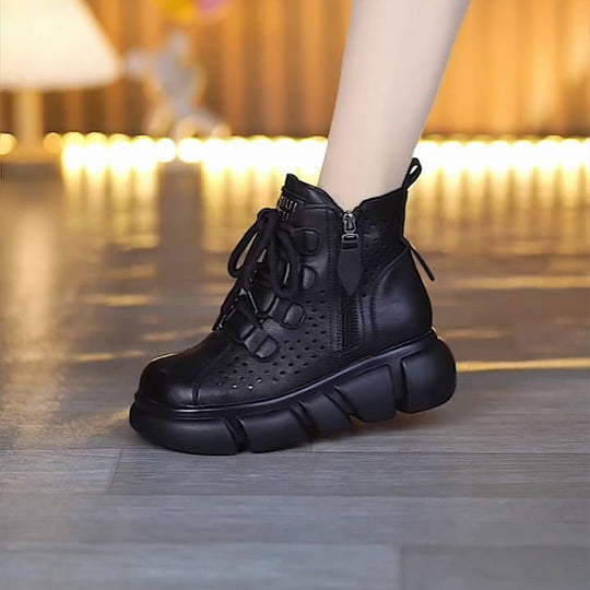 Damen Flexibel und atmungsaktive Wanderschuhe mit innovativem Schnürsystem EB