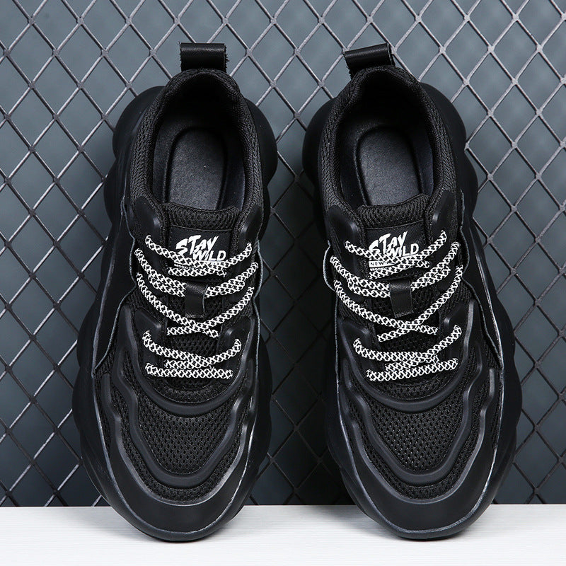 Damen modische Sportschuhe mit luftiger Netzstruktur und dämpfendem Sohlenmaterial EB