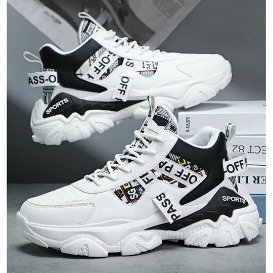 Damen Sportliche Trend Sneakers EB