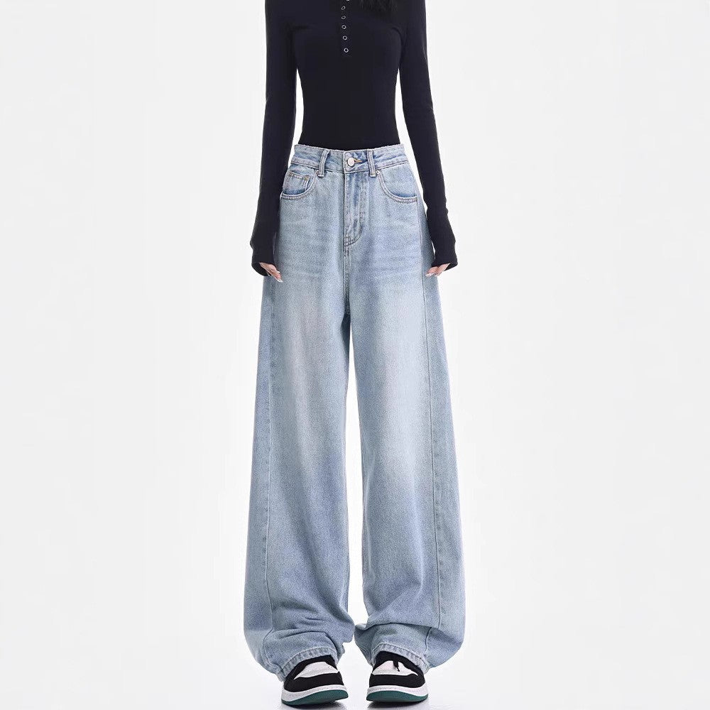 Damen Weite Jeanshose EB