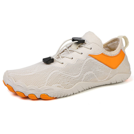Damen Atmungsaktive Badeschuhe mit rutschfester Sohle und elastischem Schnürsystem EB