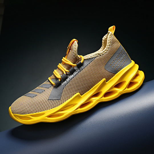 Damen Sportliche Dämpfung Sneakers mit atmungsaktivem Obermaterial EB
