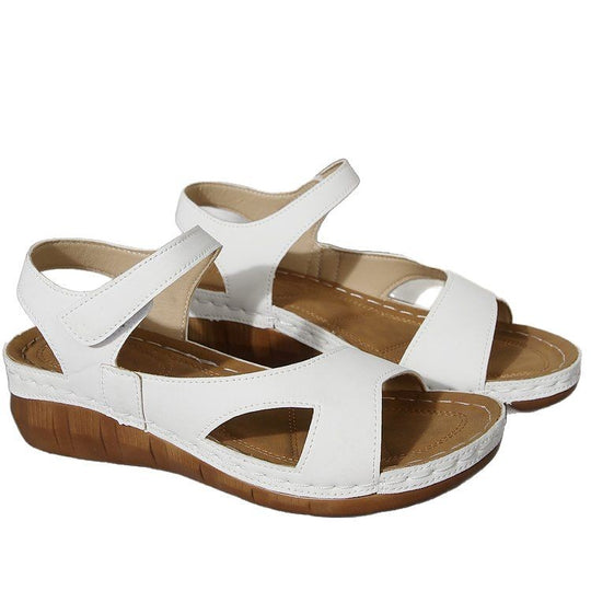 Damen Sandalen mit ergonomischer Sohle und modischem Keilabsatz EB