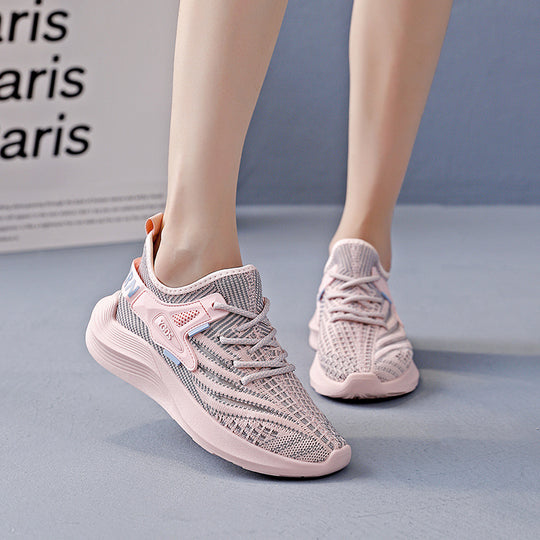 Damen Leichte Trail-Sneaker mit atmungsaktivem Obermaterial und rutschfester Sohle EB