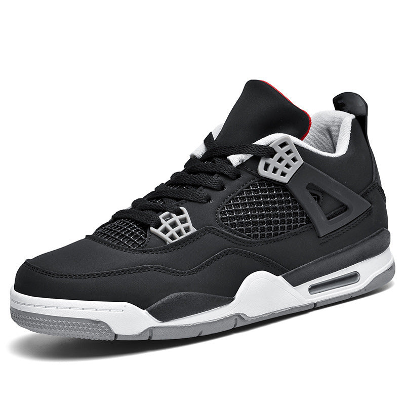Herren retro-urbaner High-Top Sneaker mit Netzpaneel, verstärkter Fersenkappe und dämpfender Air-Unit EB