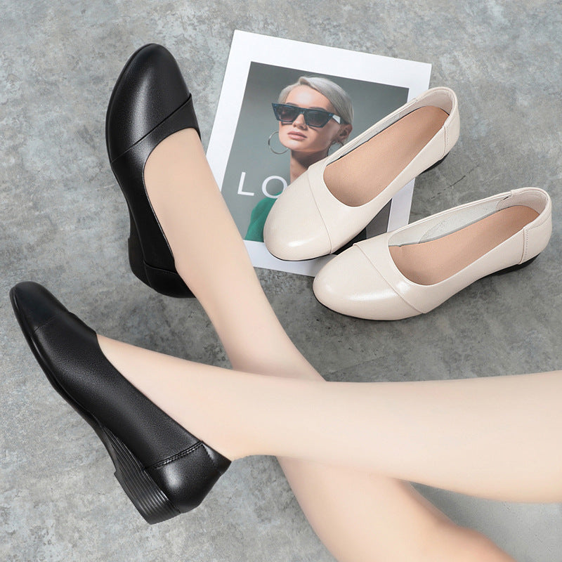 Damen Komfortable Ballerinas mit flexiblem Fußbett und elegantem Design EB