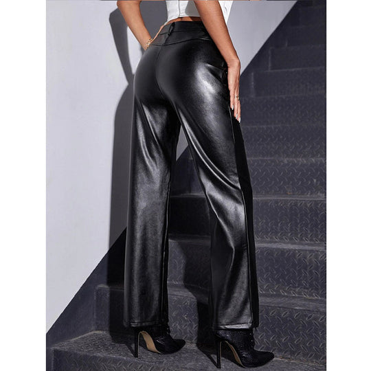 Damen Modische High-Waist hose EB
