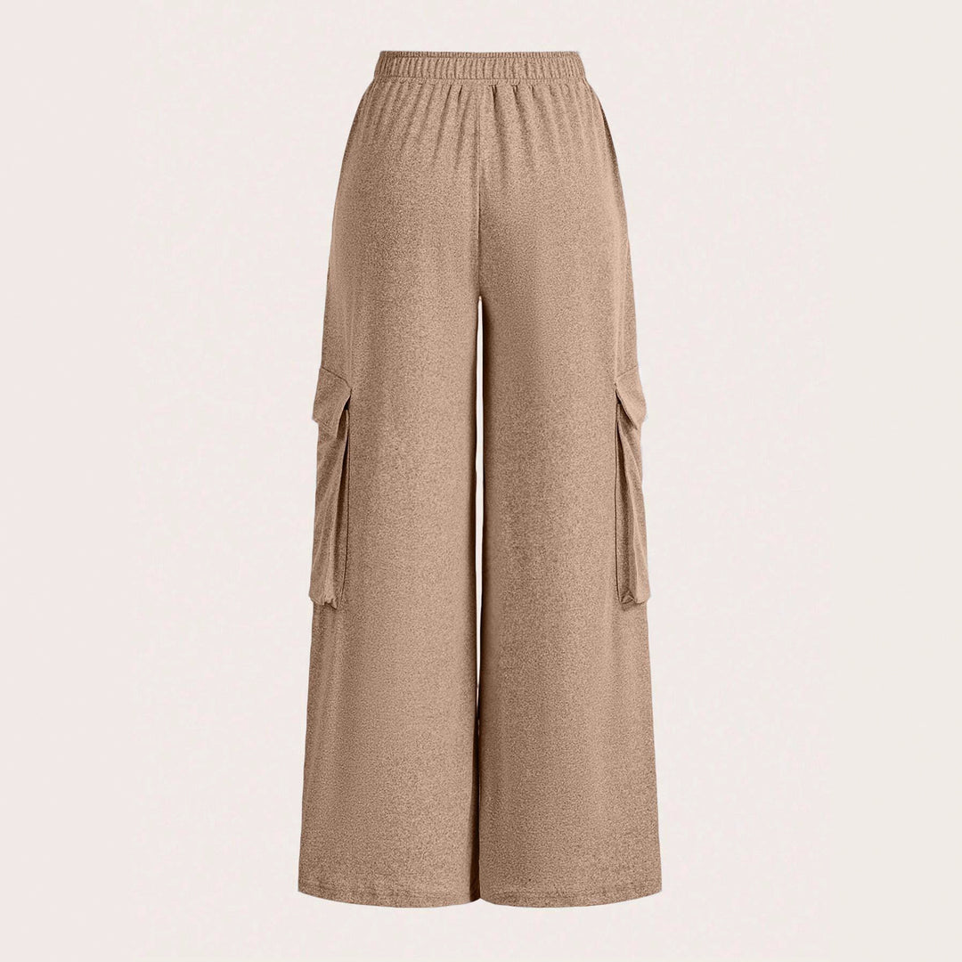 Damen Cargo-Hosen im Palazzo-Stil EB