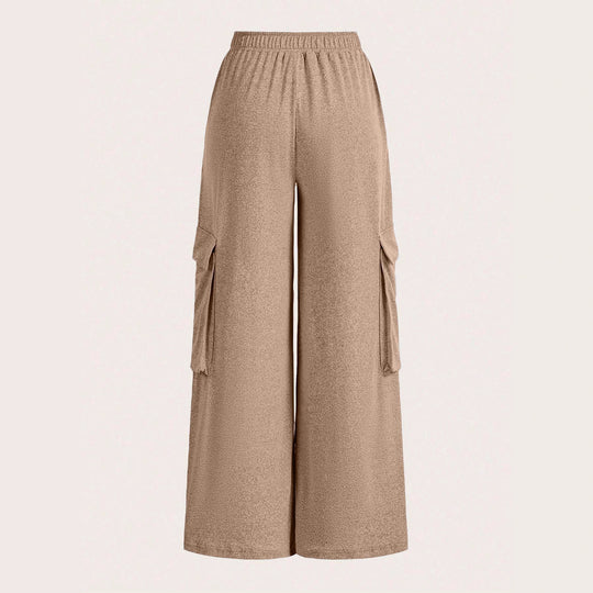 Damen Cargo-Hosen im Palazzo-Stil EB