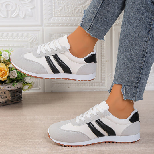 Damen Freizeitsneaker mit atmungsaktivem Obermaterial und rutschfester Sohle EB