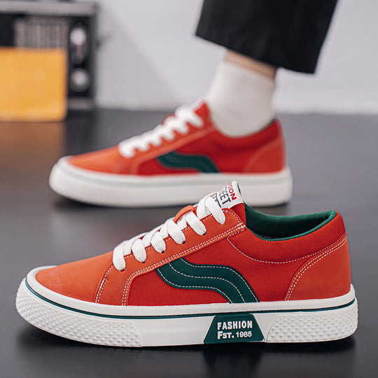 Damen Freizeitsneaker mit robustem Canvas-Obermaterial und rutschfester Sohle EB