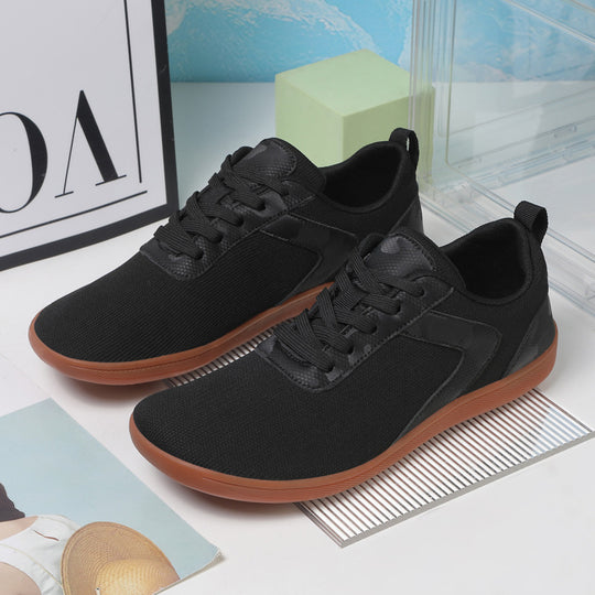 Damen Sportliche Freizeit-Sneaker mit atmungsaktivem Obermaterial und rutschfester Sohle EB