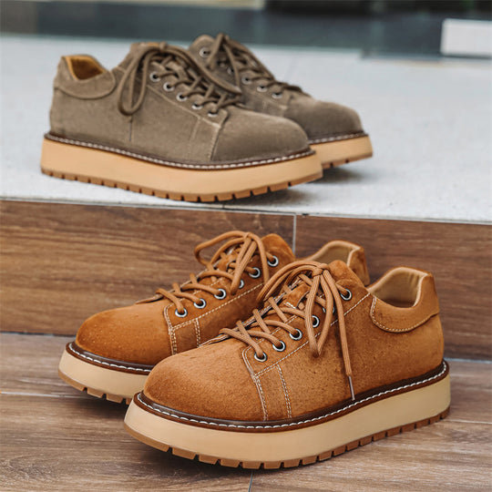 Damen Modische Chunky Sneakers mit dämpfender Laufsohle EB