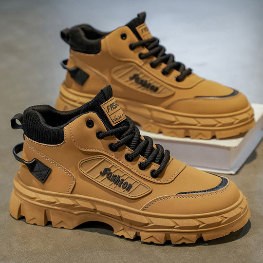 Herren High-Top Sneakers mit robustem Profil und rutschfester Sohle EB