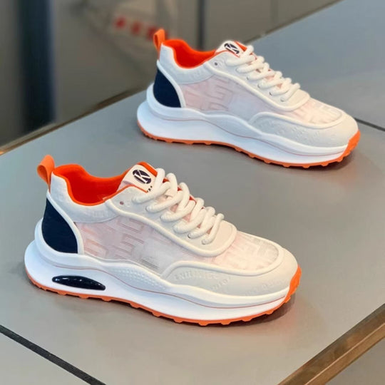 Damen Sportliche Sneaker mit flexiblem Dämpfungssystem und innovativer Oberflächenstruktur EB