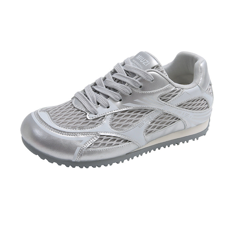 Damen Atmungsaktive Sport-Sneaker mit flexiblem Obermaterial und dämpfender Sohle EB