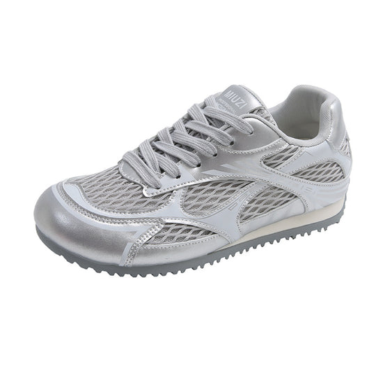 Damen Atmungsaktive Sport-Sneaker mit flexiblem Obermaterial und dämpfender Sohle EB