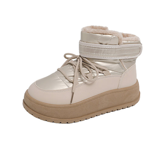 Damen gefütterte High-Top Stiefel EB