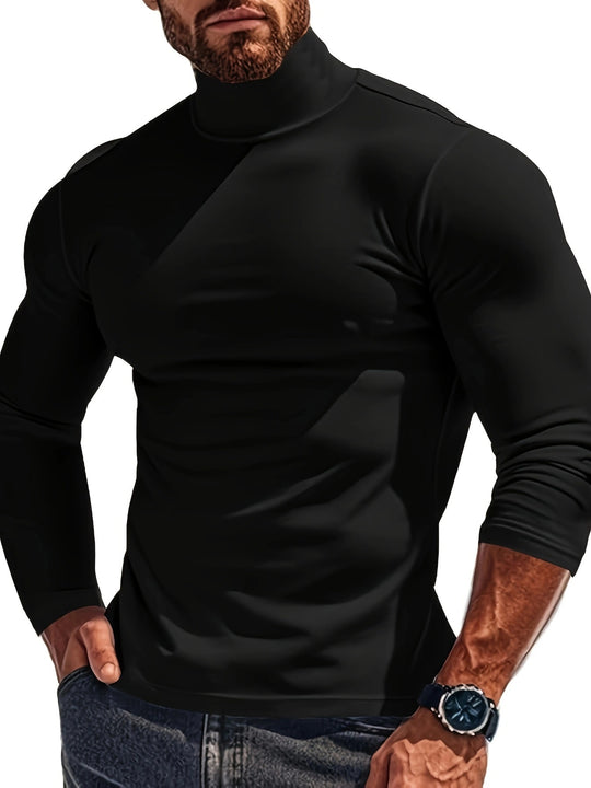 Herren Rollkragenpullover im modernen Design EB