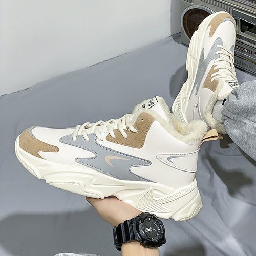 Damen Sportliche High-Top Sneakers mit modischer Dämpfungstechnologie EB