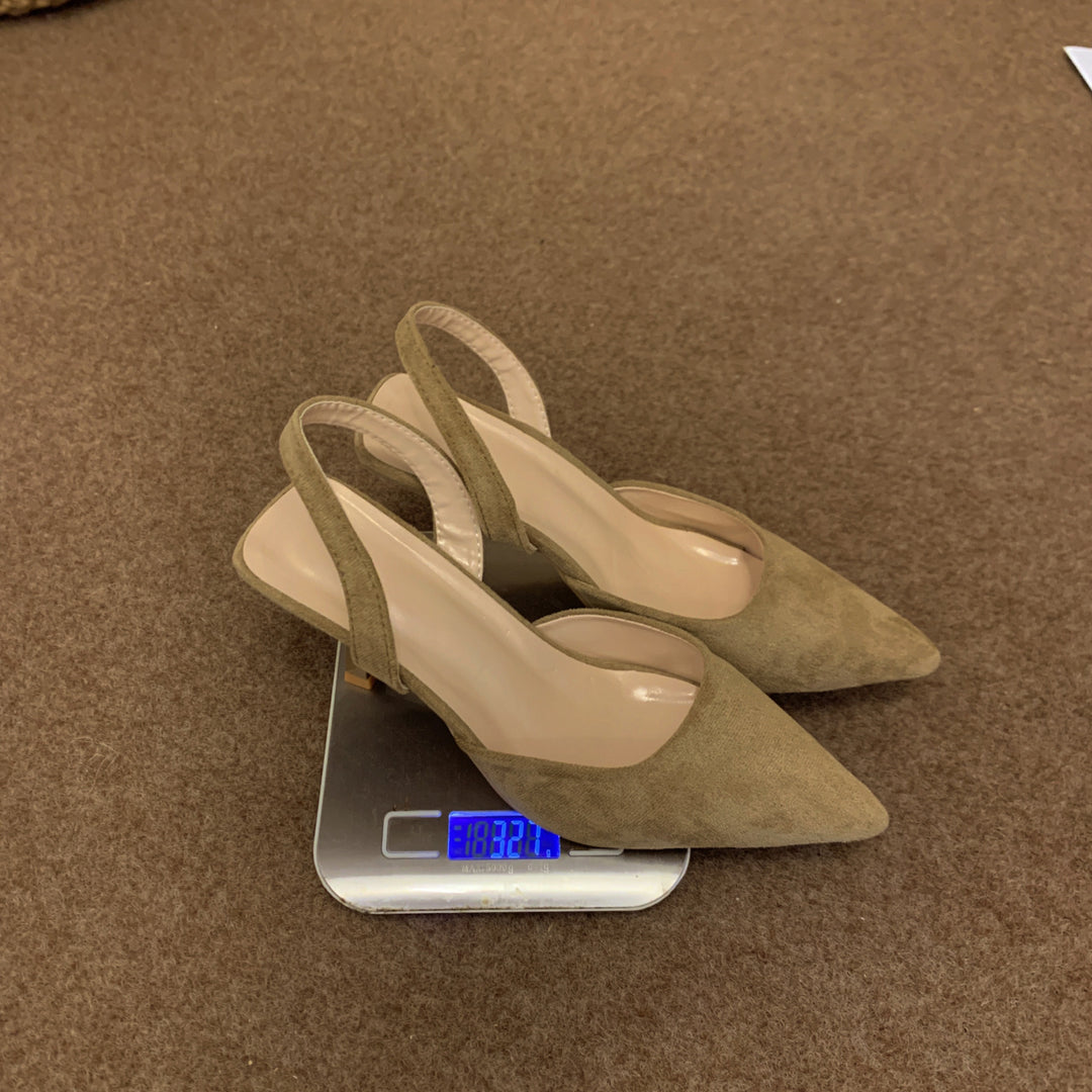 Damen Slingback-Pumps mit spitzem Zehenbereich und rutschfester Sohle EB
