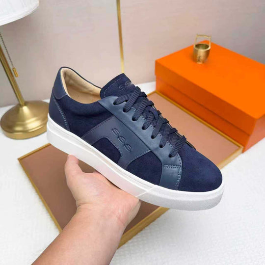 Damen Sportliche Sneakers aus hochwertigem Wildleder mit atmungsaktiver Struktur EB