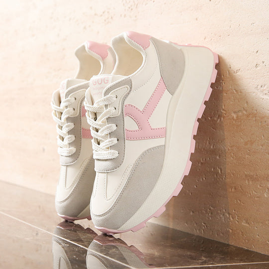 Damen Elegante Freizeit-Sneaker mit atmungsaktiver Sohle und gepolstertem Innenfutter EB