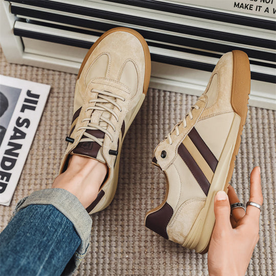 Damen Sportliche Freizeitsneaker mit hochwertigem Obermaterial und verstärkter Dämpfung EB