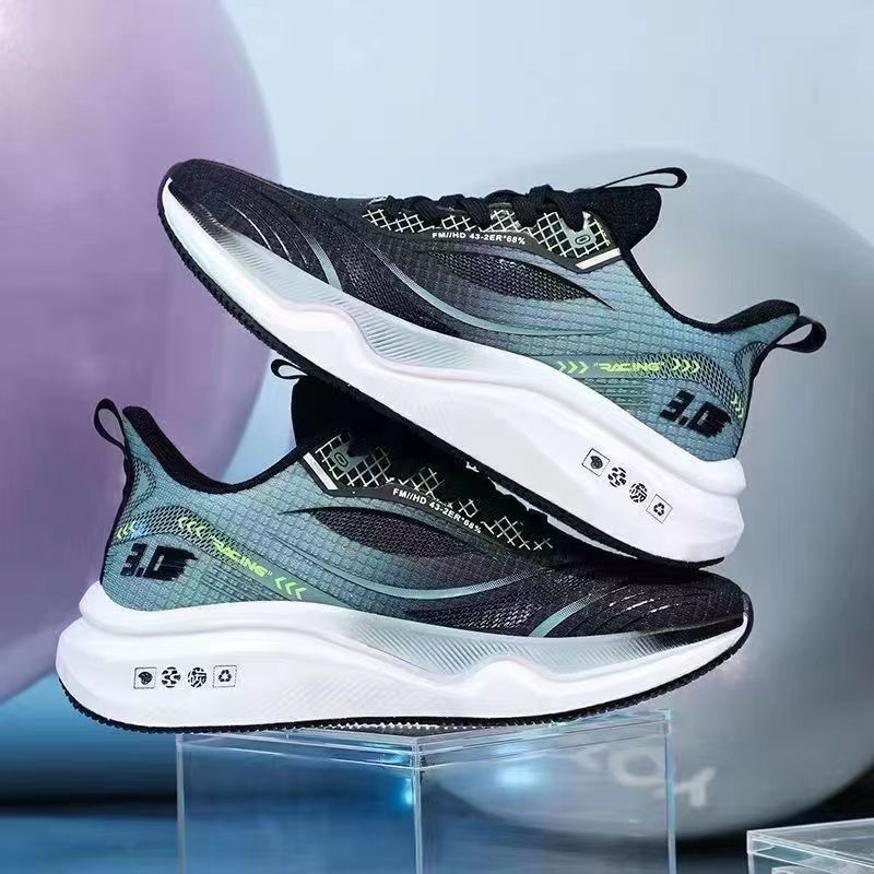 Damen leistungsstarke Laufschuhe mit atmungsaktivem Obermaterial und dämpfender Sohle EB