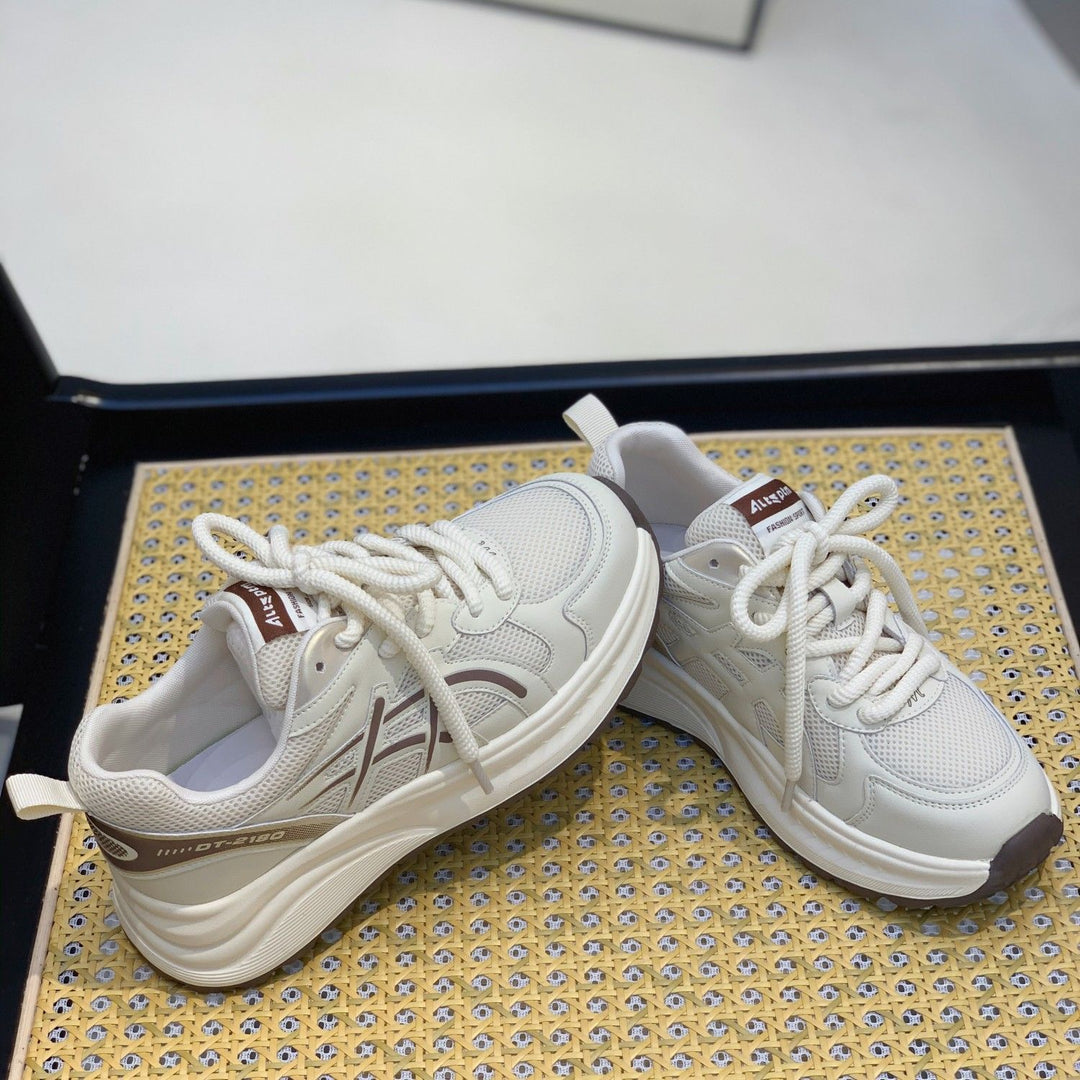 Damen Sportliche Sneakers mit dämpfendem Komfort und atmungsaktiver Konstruktion EB