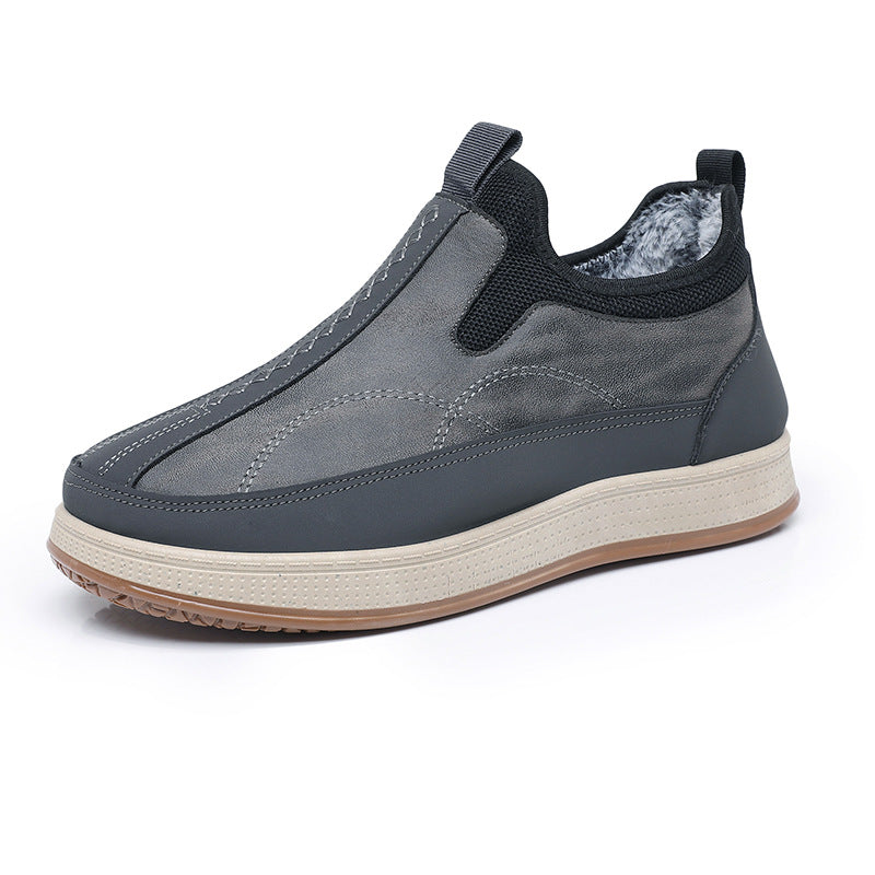 Damen Bequeme Winter-Slipper aus imitat mit warmem Innenfutter EB