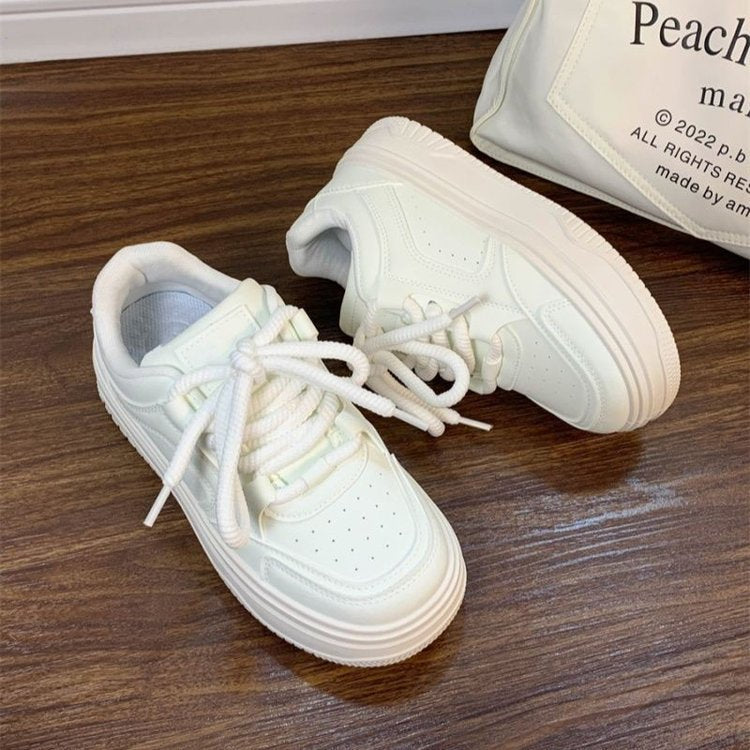 Damen Plateau-Sneaker mit ergonomischer Dämpfung und stilvollem Design EB